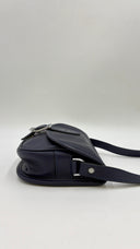 Borsa in eco pelle blu LONGCHAMP