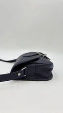 Borsa in eco pelle blu LONGCHAMP
