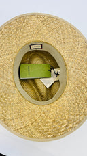Cappello nastro in pelle con fibbia GUCCI