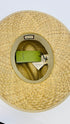 Cappello nastro in pelle con fibbia
