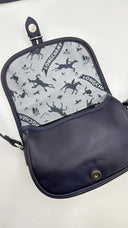 Borsa in eco pelle blu LONGCHAMP