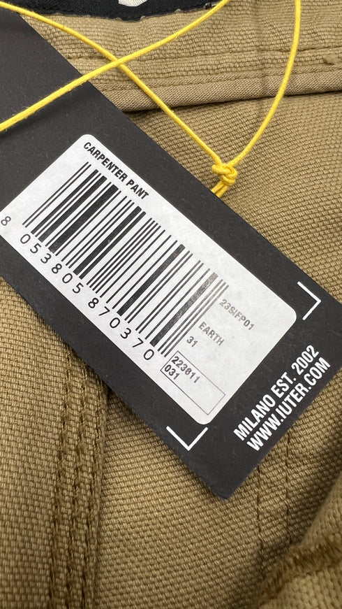 Pantalone cotone con cartellino