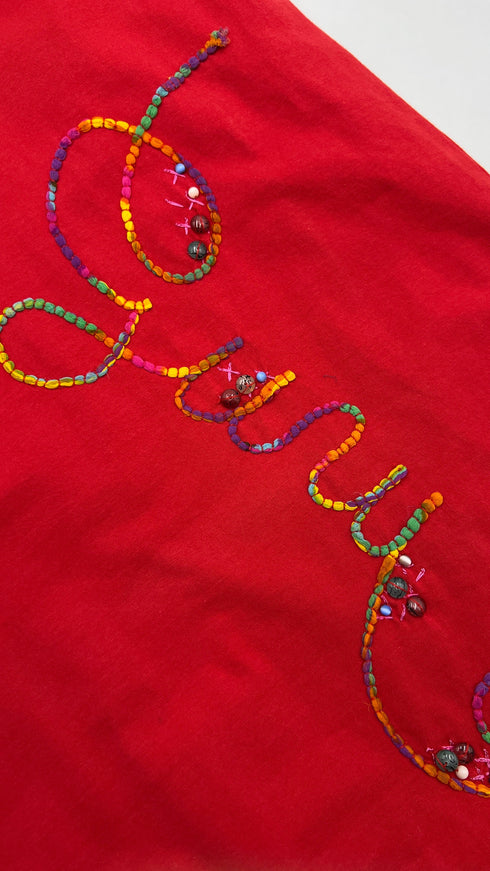 Abito corto smanicato in jersey