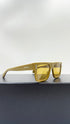 Occhiali in acetato verde oliva