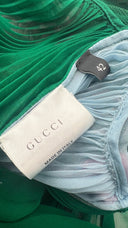Abito lungo plissettato GUCCI