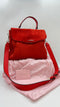 Borsa "Andromeda" suede rosso