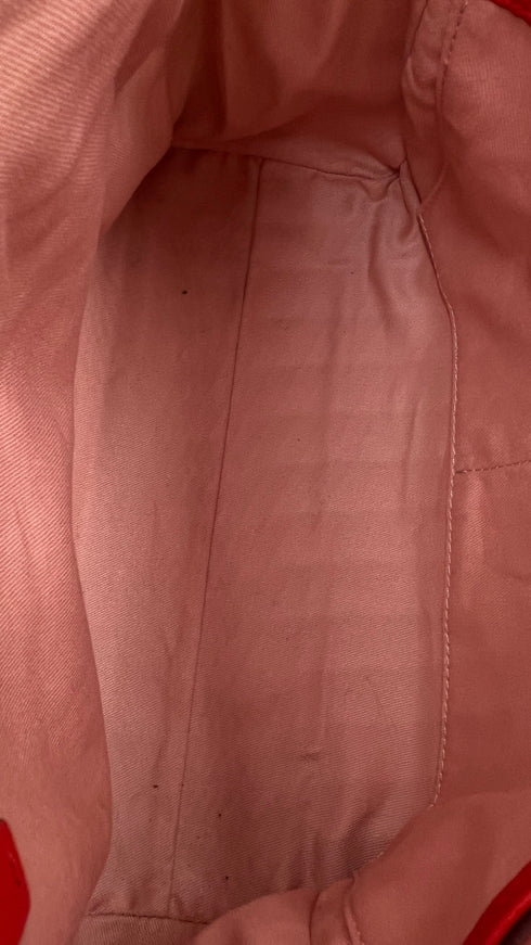 Borsa "Andromeda" suede rosso