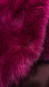 Cappotto faux fur fucsia