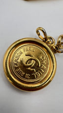Cintura catena oro logo CHANEL