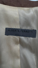 Completo vintage marrone ALBERTA FERRETTI