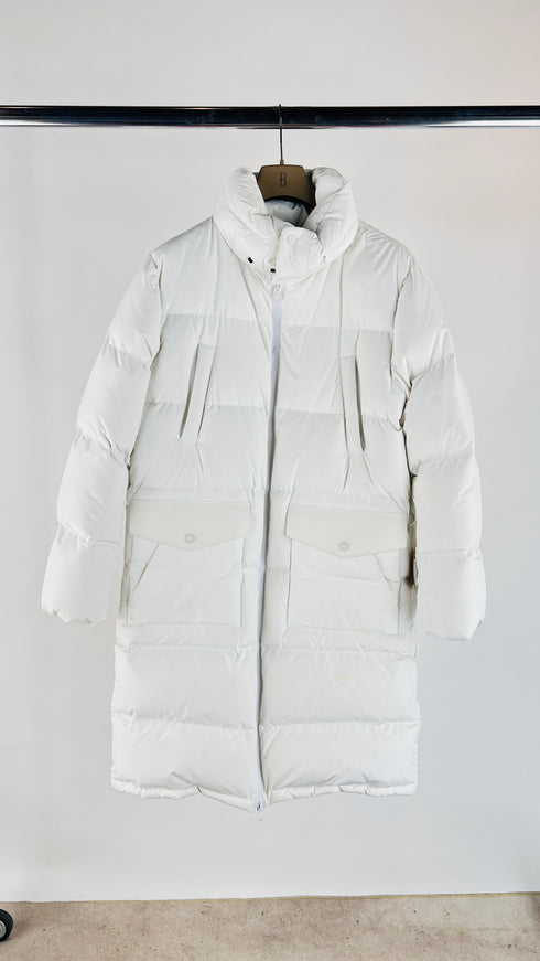 Piumino lungo bianco