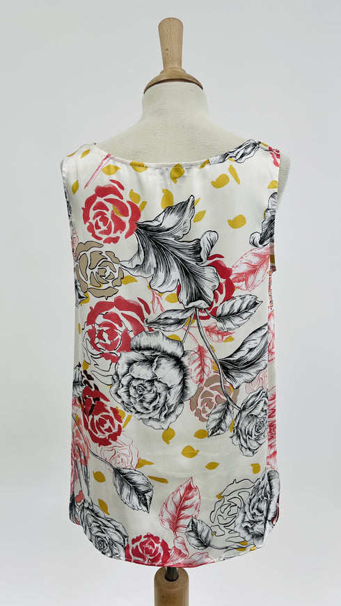 Top rose drappeggio