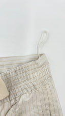 Shorts in seta a righe PRADA