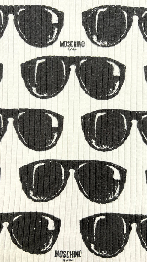 T-shirt stampa occhiali