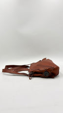 Borsa in pelle marrone SERGIO ROSSI