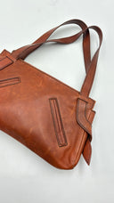 Borsa in pelle marrone SERGIO ROSSI