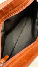 Borsa in pelle marrone SERGIO ROSSI