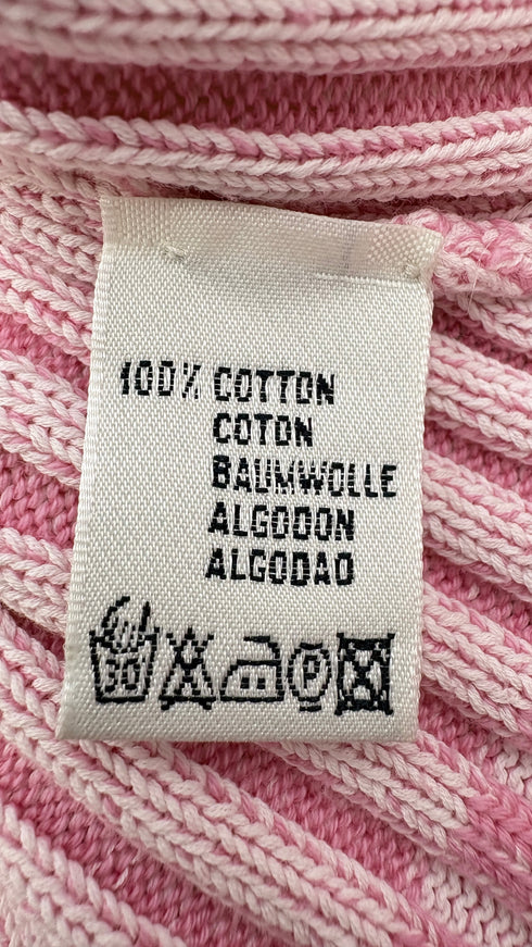 Maglione a coste in cotone