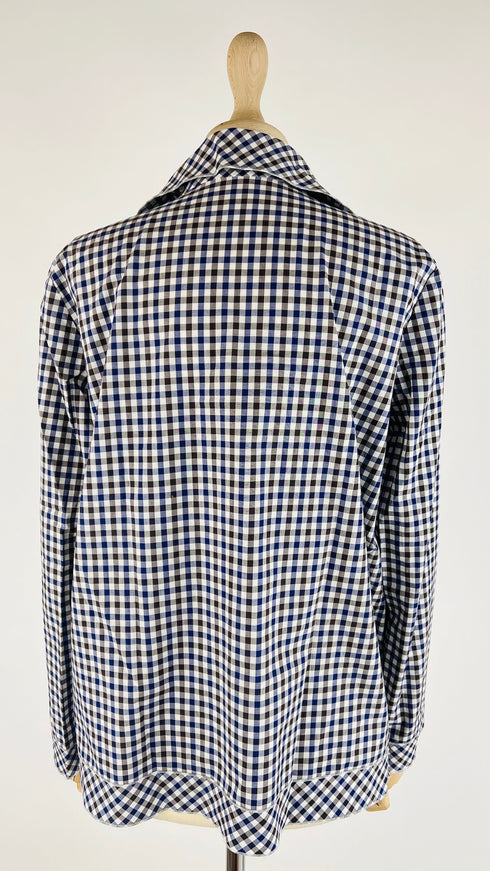 Blusa in vichy di cotone
