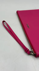 Pochette in pelle fucsia Furla