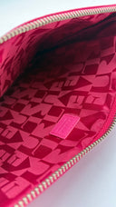 Pochette in pelle fucsia Furla