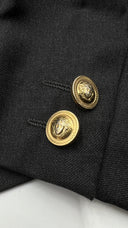 Completo grigio bottone oro GIANNI VERSACE
