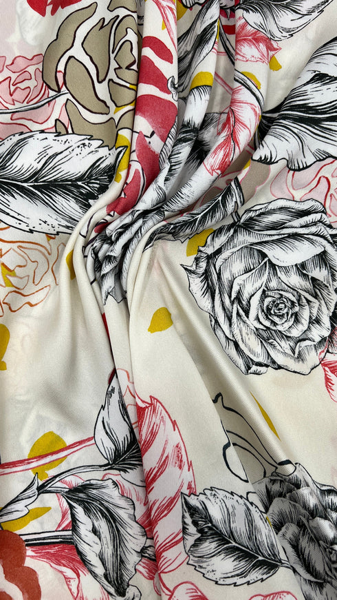 Top rose drappeggio
