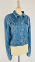 Giacca corta in denim