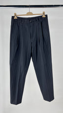 Completo vintage gessato blu GIANNI VERSACE couture