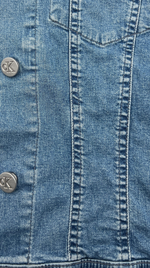 Giacca corta in denim