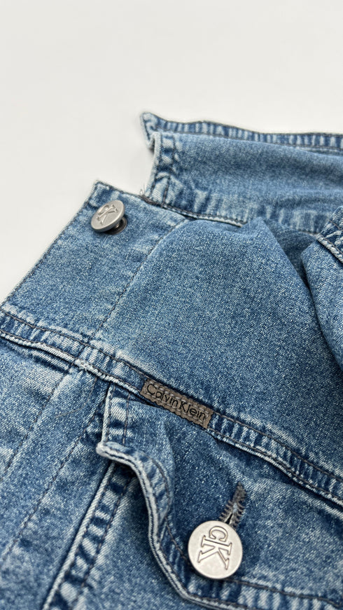 Giacca corta in denim
