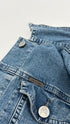Giacca corta in denim