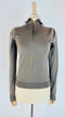 Maglia lana con zip