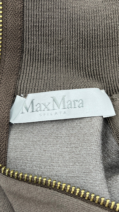 Maglia lana con zip
