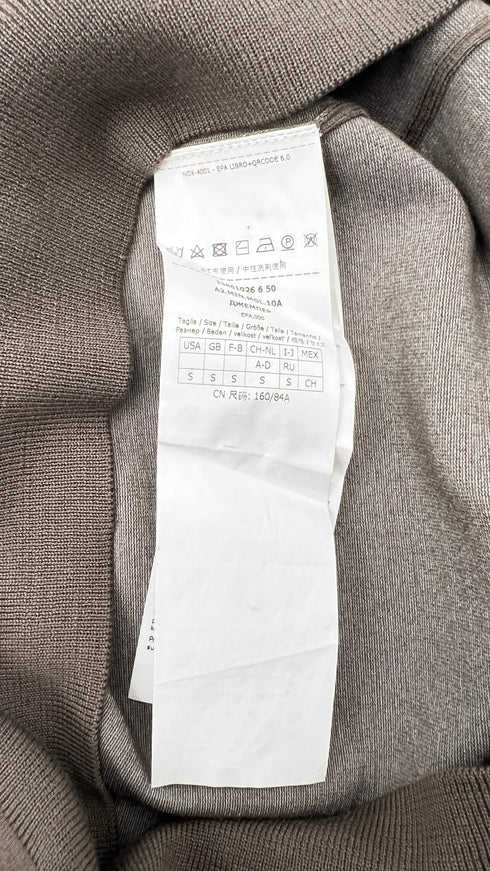 Maglia lana con zip