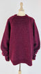 Maglione strass con cartellino