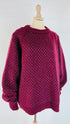 Maglione strass con cartellino
