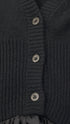 Abito lungo cashmere e nylon