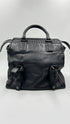Borsa pelle intrecciata