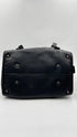 Borsa pelle intrecciata