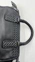 Borsa pelle intrecciata