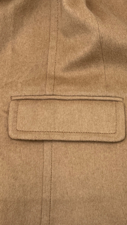 Blazer monopetto in cammello