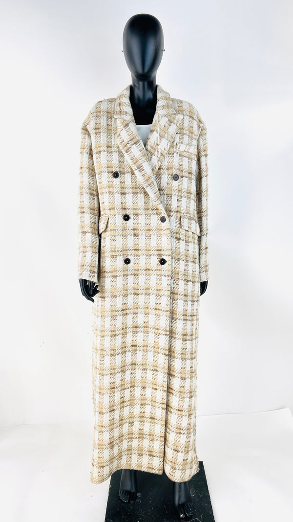 Cappotto oversized tweed