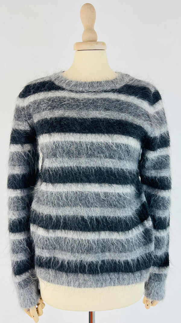 Maglione a righe