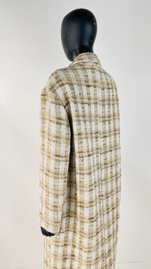 Cappotto oversized tweed