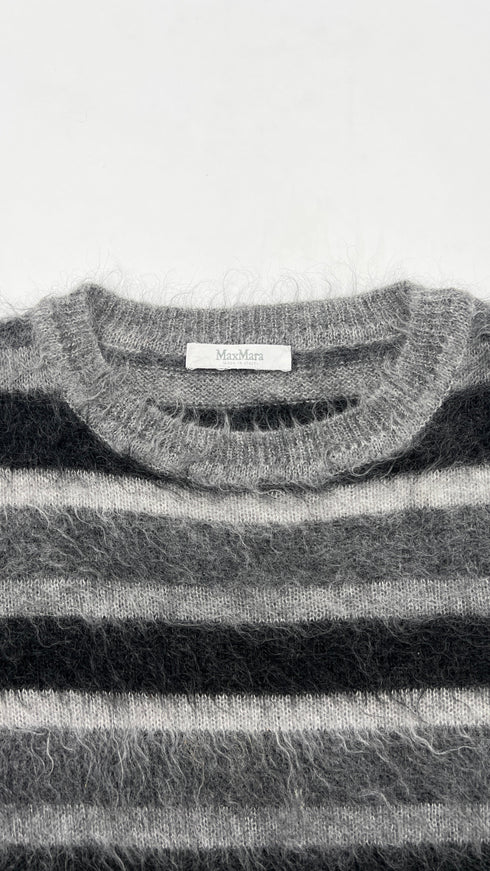 Maglione a righe