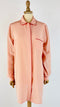Camicia in seta rosa