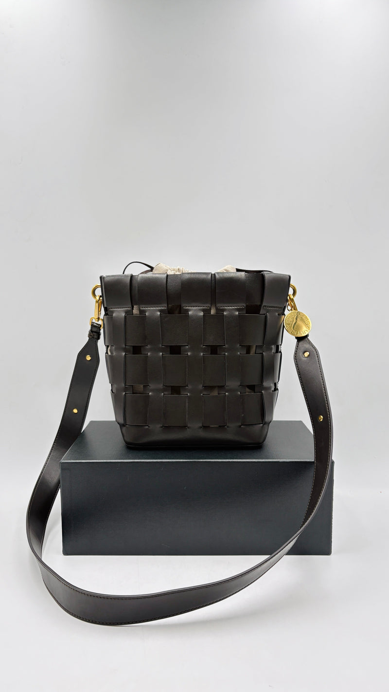 Borsa "Frayme Veuve Clicquot Bucket" Stella McCartney x vueve clicquot
