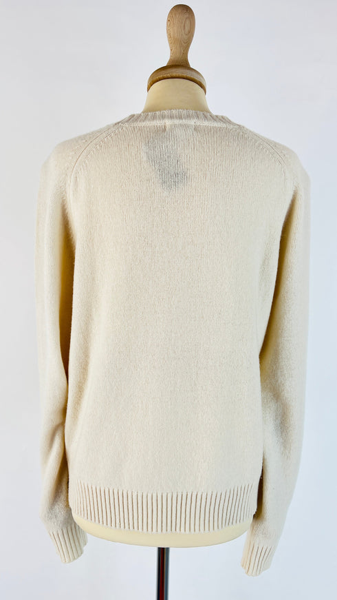 Maglia lana girocollo