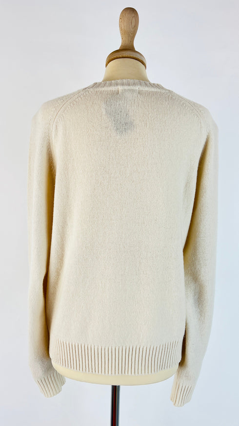 Maglia lana girocollo